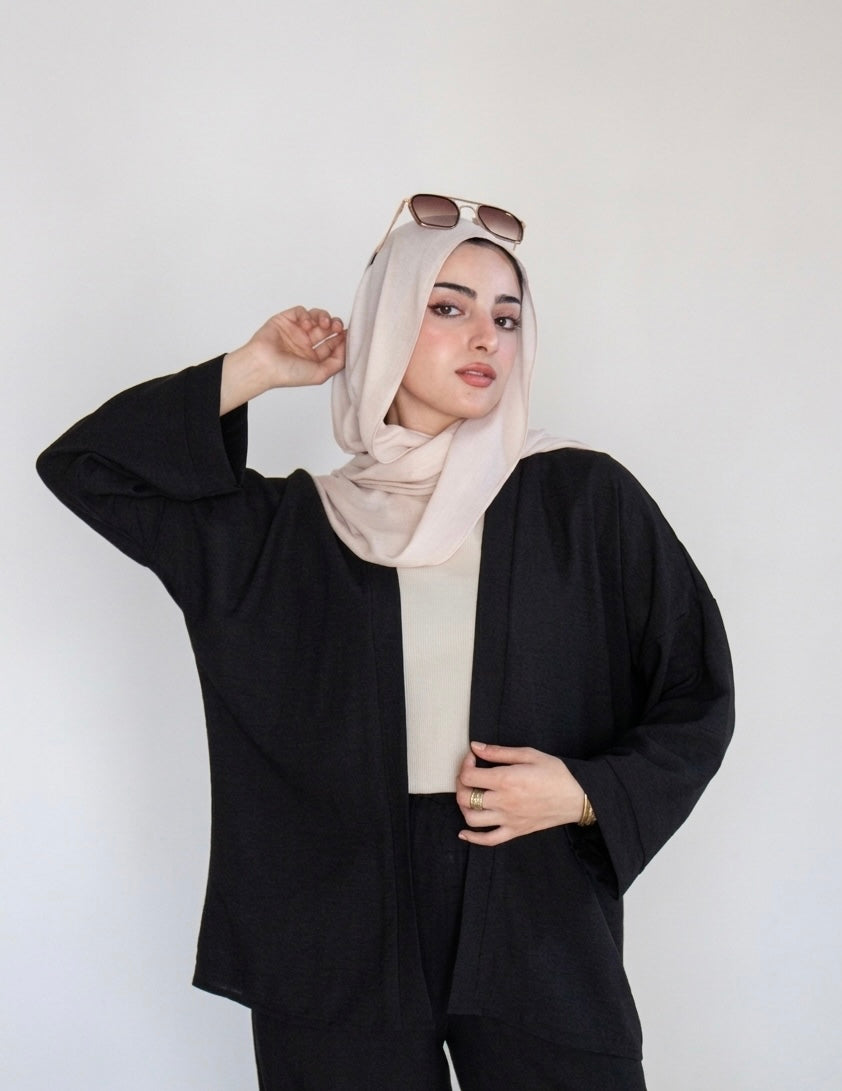 Alina linen cardigan