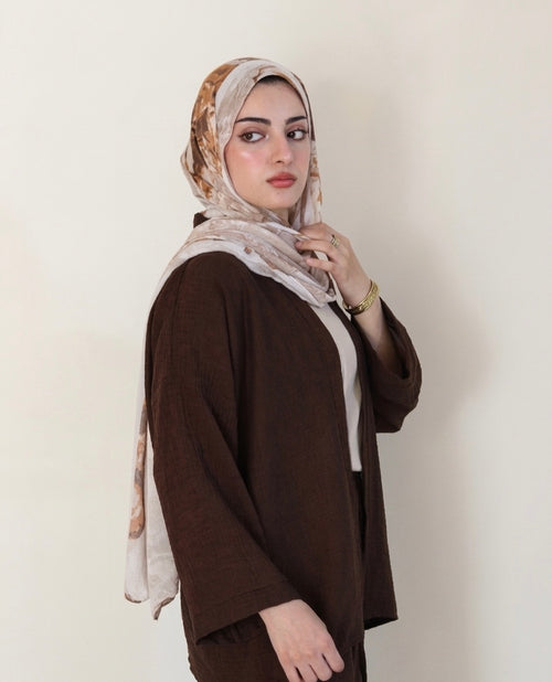 Alina linen cardigan