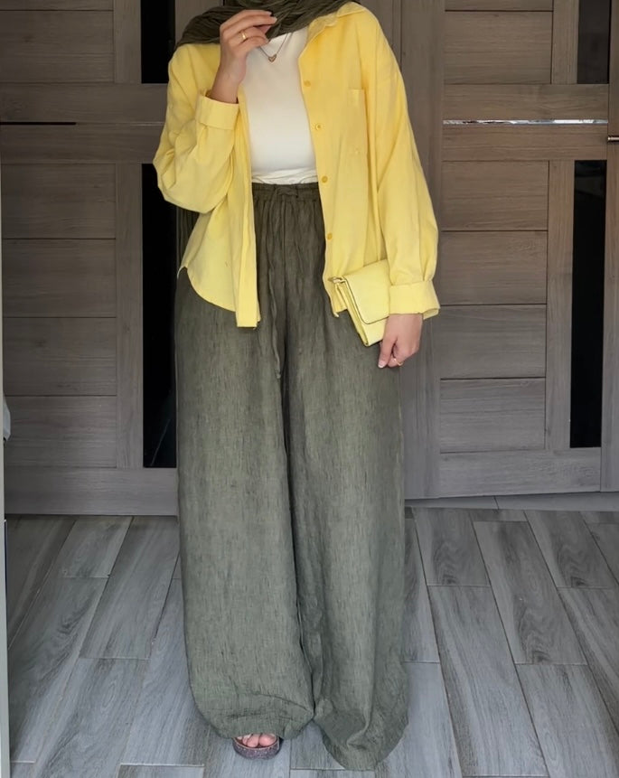 Alina linen pants