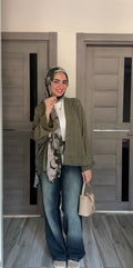 Alina linen cardigan