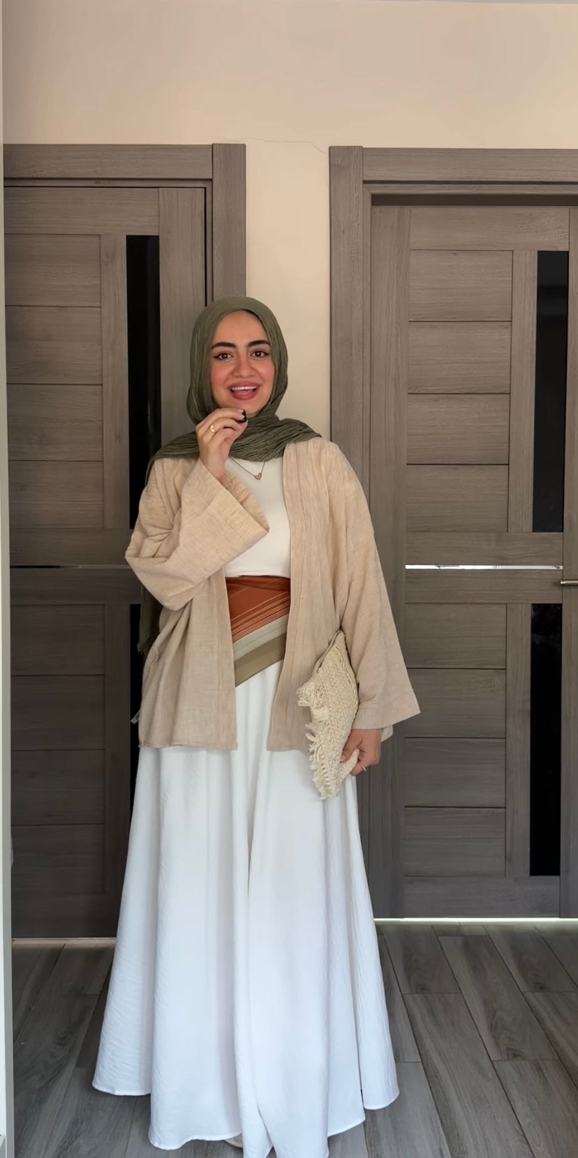 Alina linen cardigan